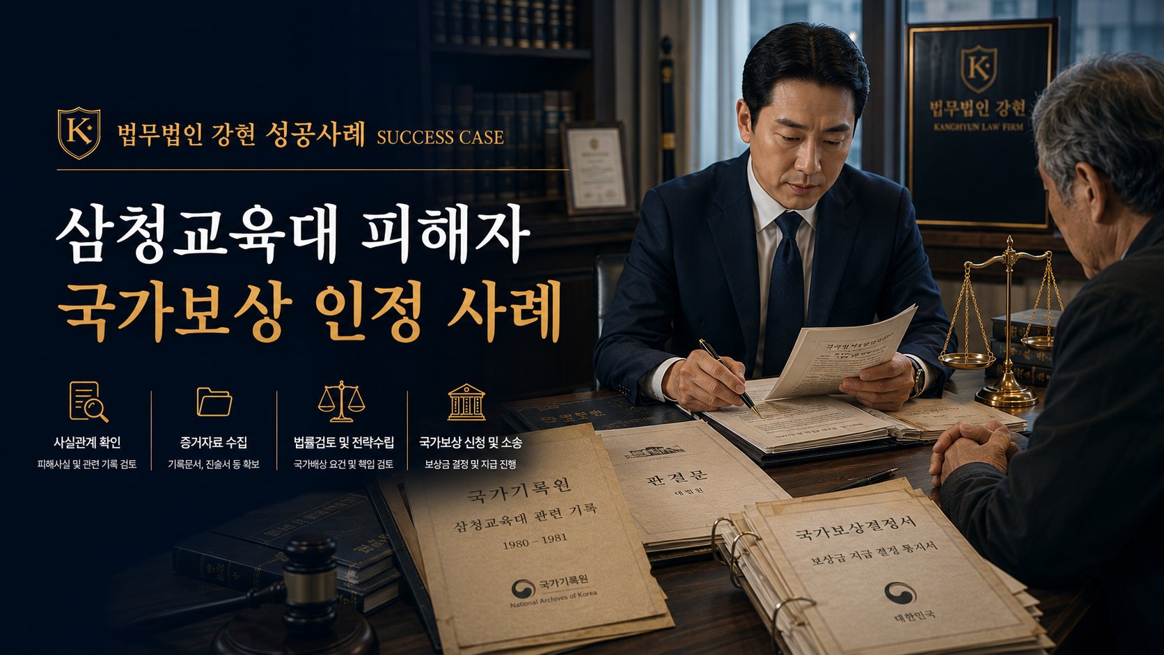 장기간 침묵 끝에 인정된 국가보상 사례
